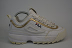 FILA Womens Disruptor II Metallic Sneakers Lifestyle