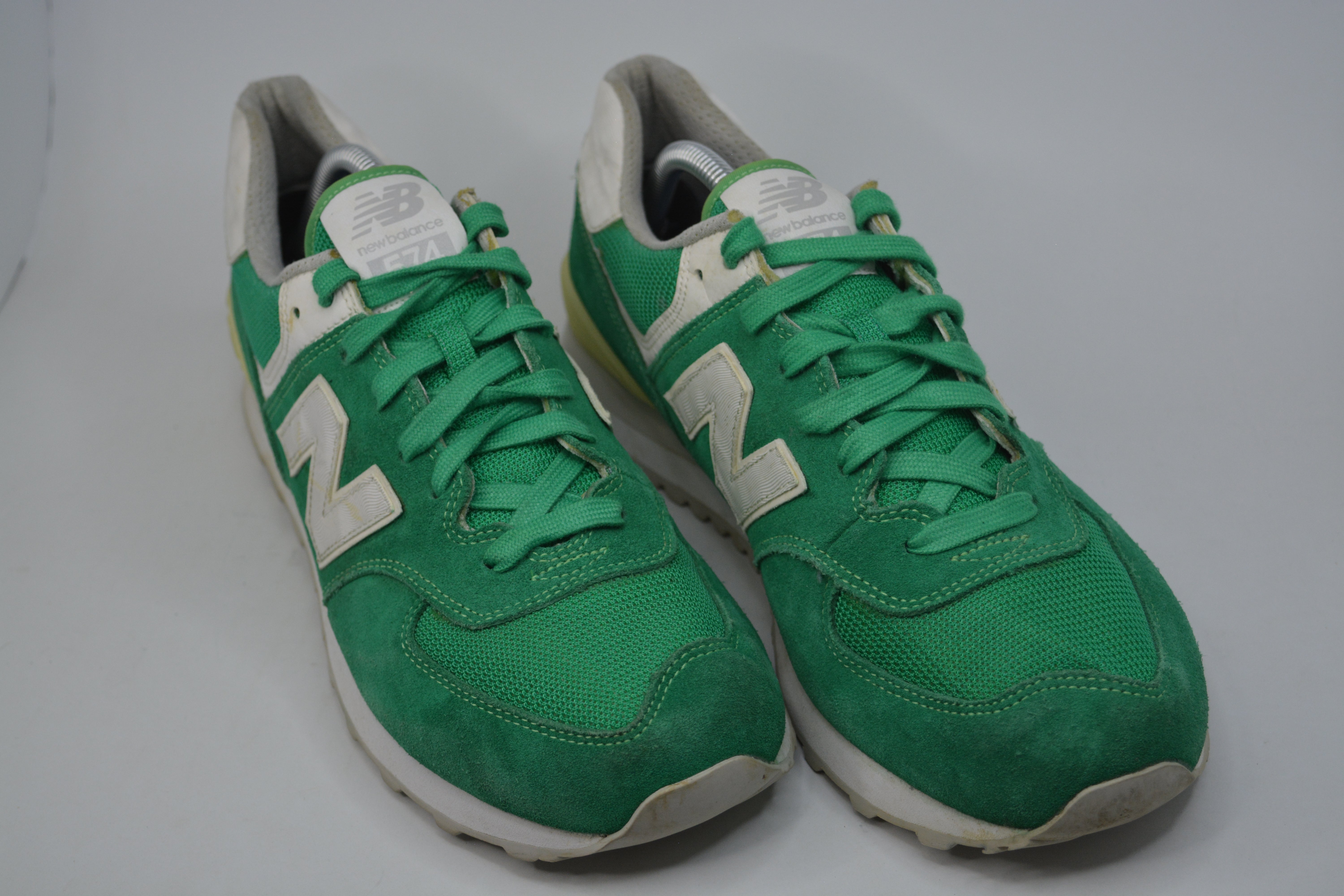New Balance Green 574 Shoes