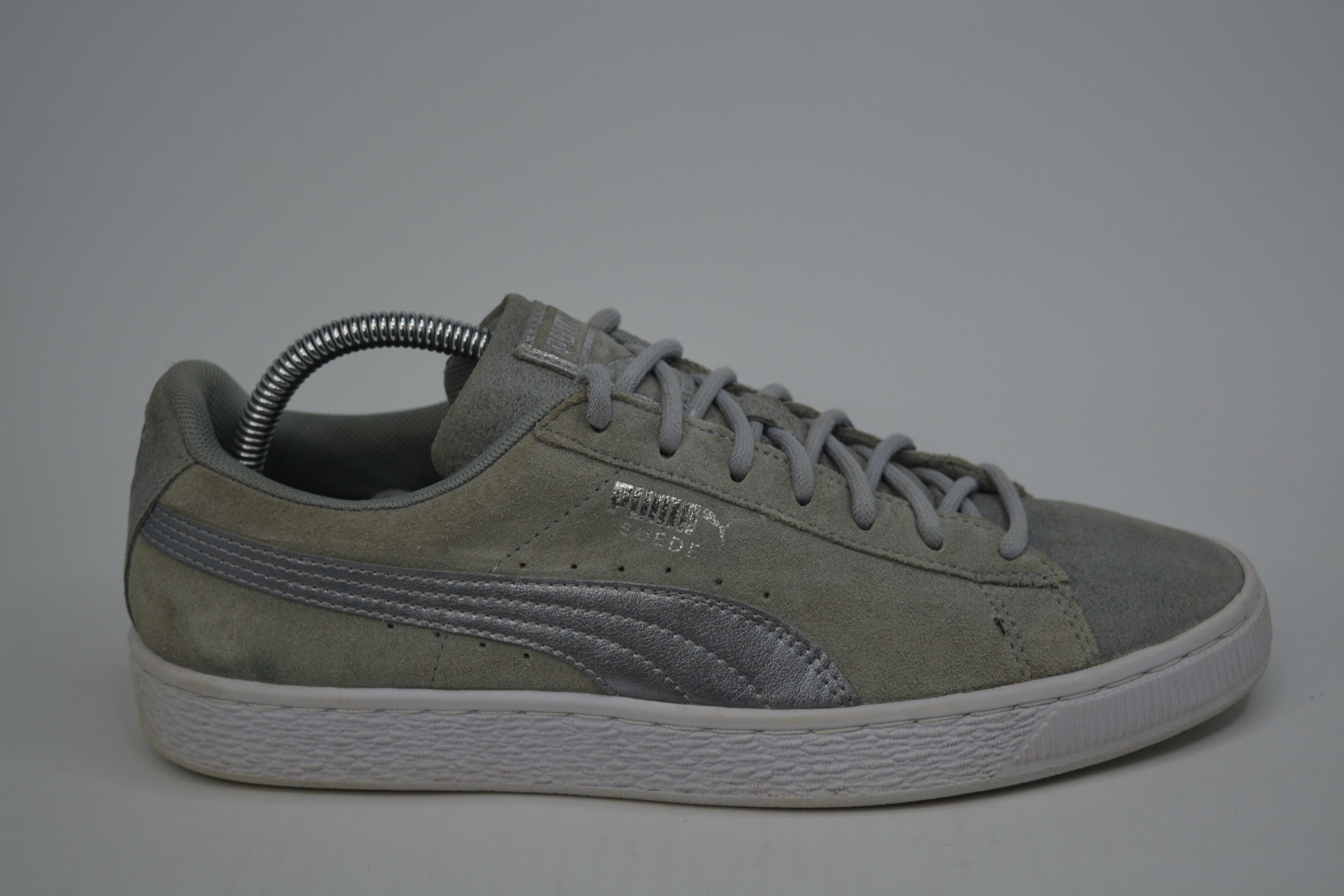 Puma Gray Suede Women sneakers