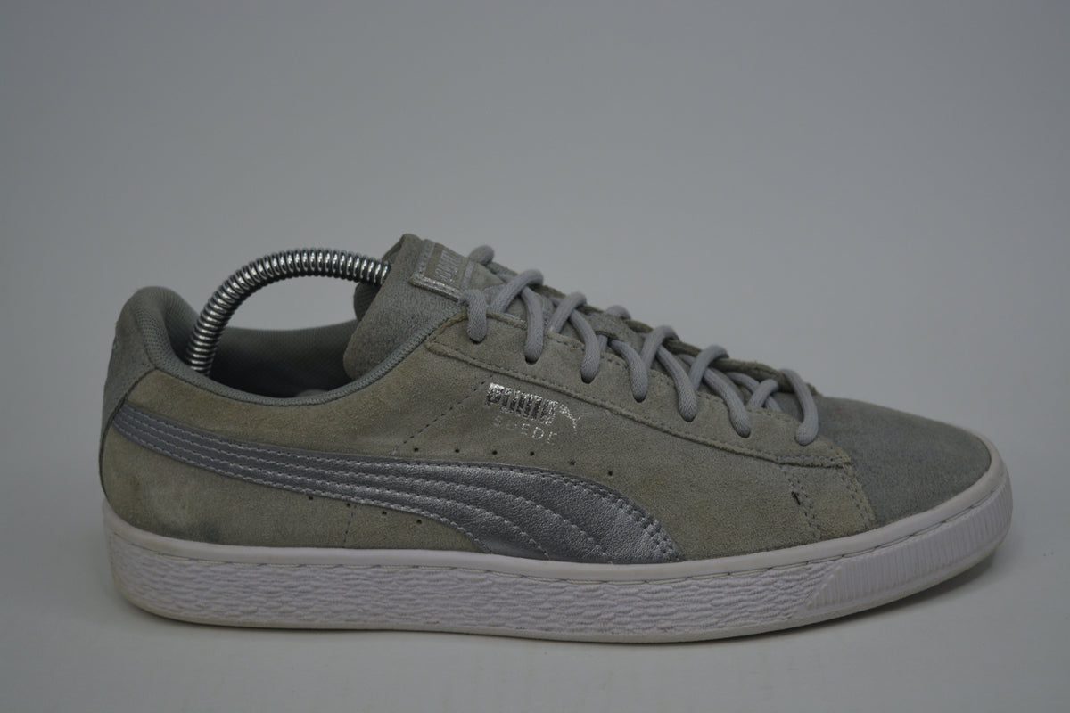 Puma Gray Suede Women sneakers