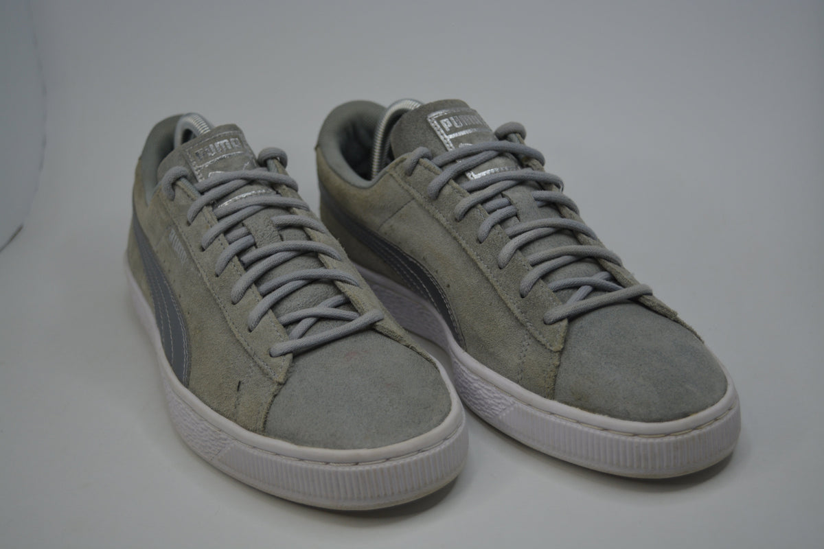 Puma Gray Suede Women sneakers