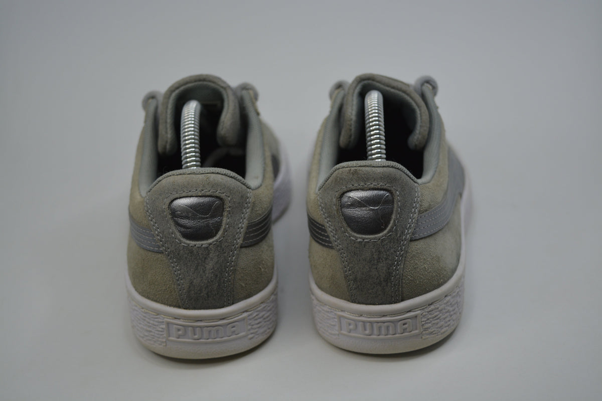 Puma Gray Suede Women sneakers