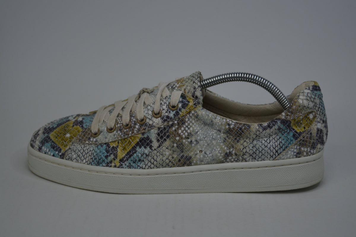 Sprit Multi Python Leather Sneakers