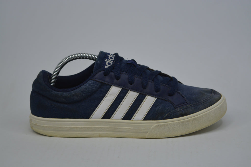 Adidas UK 8 Men's Neo VS Set Laced Sneakers Shoes