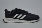 Adidas RunFalcon Black & White Sneaker Shoes Kids Unisex Size 1