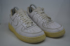 Nike Air Force - White & Gold Men's Size 8