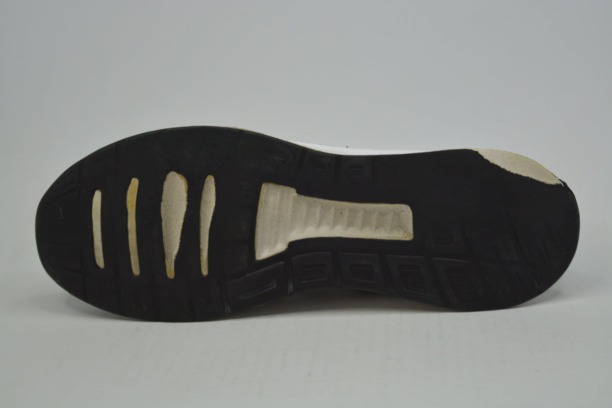 Adidas RunFalcon Black & White Sneaker Shoes Kids Unisex Size 1
