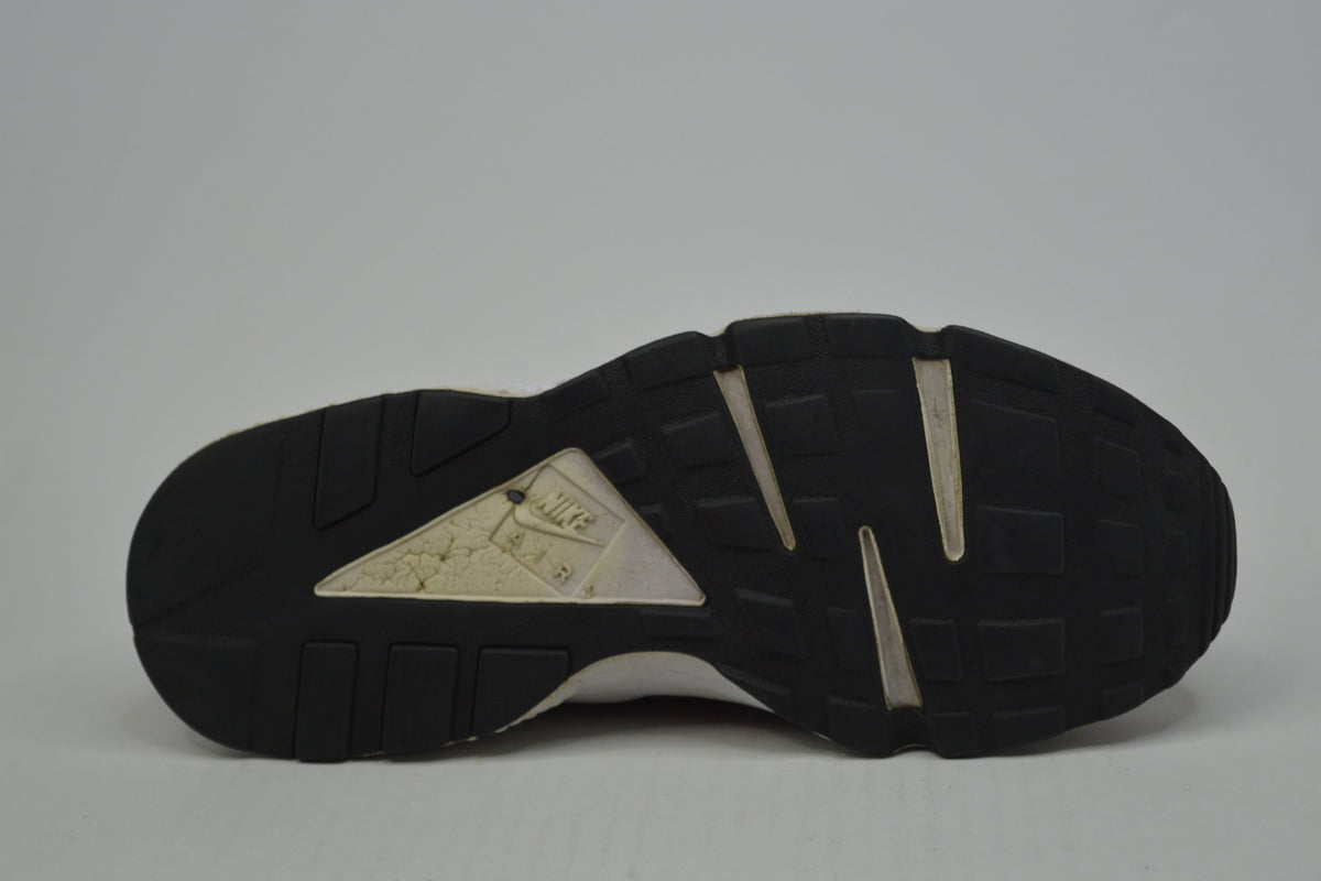NIKE AIR HUARACHE RUN FLAT SPIN 318429 606 LASER CRIMSON Burgandy RED SIZE 7.5