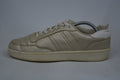 Leather Trainers Shoes - Golden Color