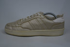 Leather Trainers Shoes - Golden Color