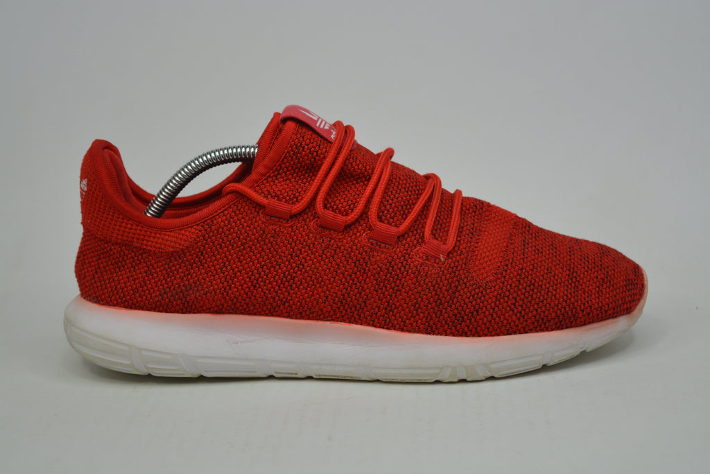 Adidas Tubular Shadow Red Athletic Running Shoes Sneakers