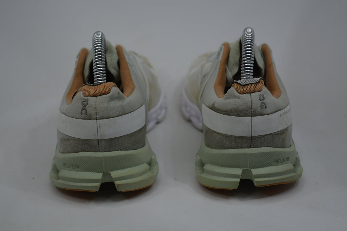 ON Cloud Cloudflow Running Sneaker Shoes Aloe/White