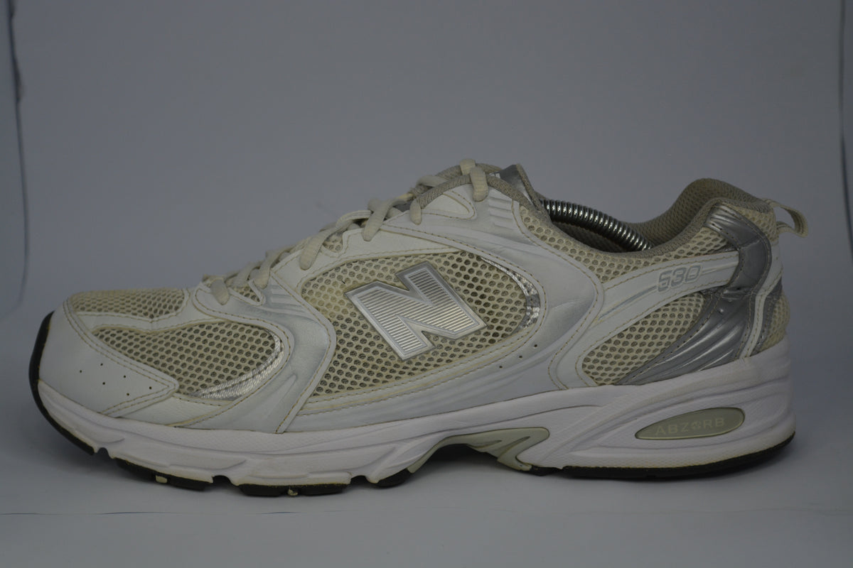 New Balance 530 White Silver Grey