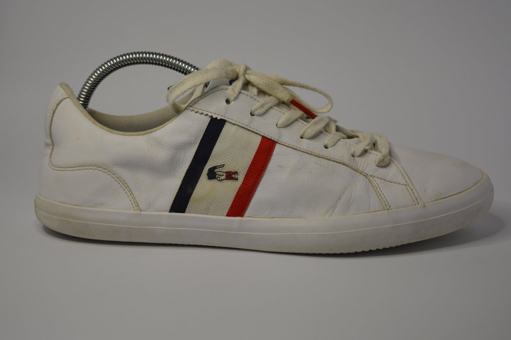 Men's Lacoste Lerond Tumbled Leather Sneakers
