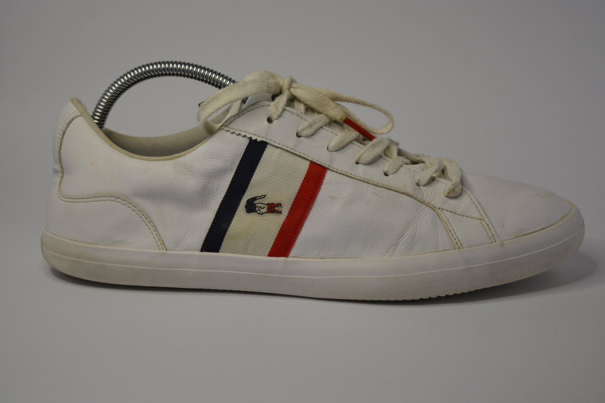 Men's Lacoste Lerond Tumbled Leather Sneakers